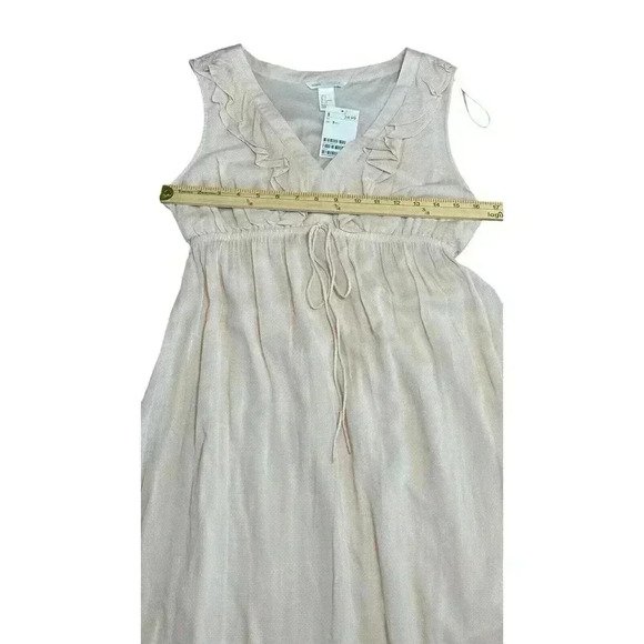 H&M Mama NWT Maternity Dress V-Neck Boho With Ruffle Detail. Size Small - Picture 9 of 10